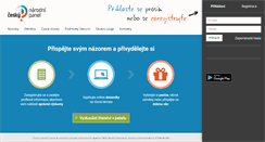 Desktop Screenshot of narodnipanel.cz